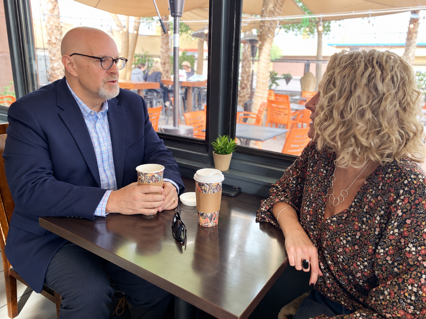 Butch Leiber coaching a client
